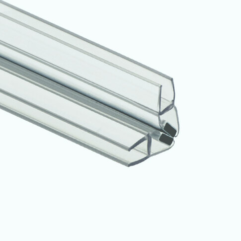 Magnetic seal 45 ̊ For Glass Thickness 6 mm Code : P-M-45 ̊-6